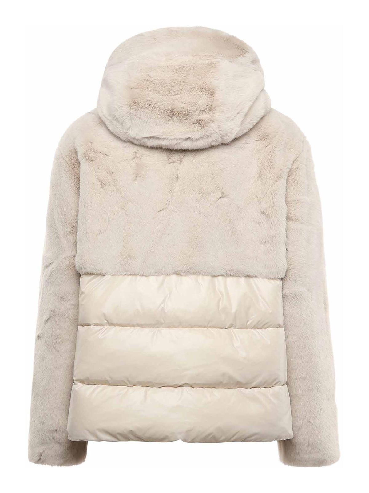 Nylon Down Jacket With Fur 25WBLDC02178006646907 (Blauer / ダウンジャケット・コート ) | Blauer (ブラウアー)(2)