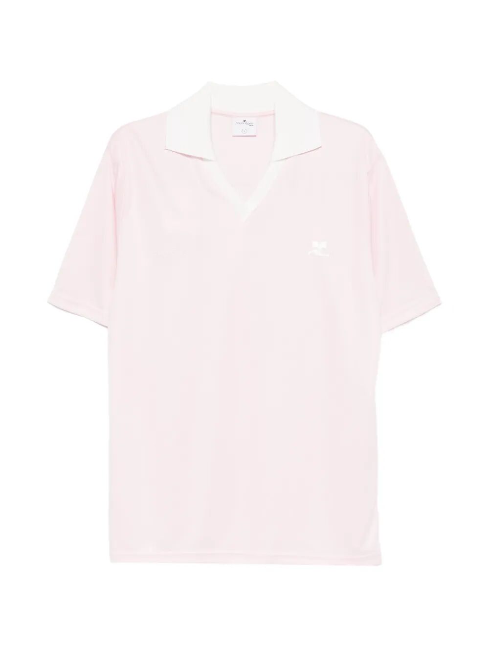 V-NECK OVERSIZED SPORTS POLO 126JPO059JS0195B218 (Courrèges / ポロシャツ ) | Courrèges (クレージュ)