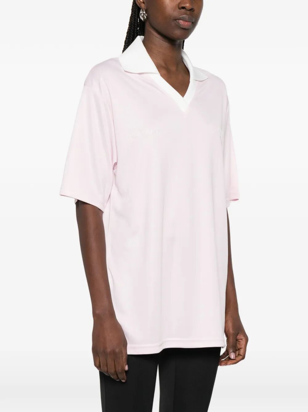 V-NECK OVERSIZED SPORTS POLO 126JPO059JS0195B218 (Courrèges / ポロシャツ ) | Courrèges (クレージュ)(3)