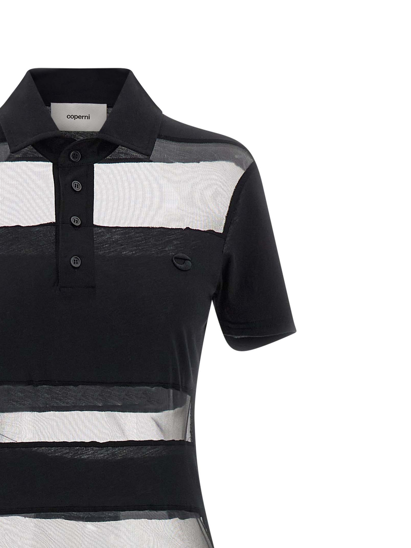 'Striped Sheer Polo' dress COPJS114F5028BLK (COPERNI / ワンピース・ドレス・オールインワン ) | COPERNI (コペルニ)(2)