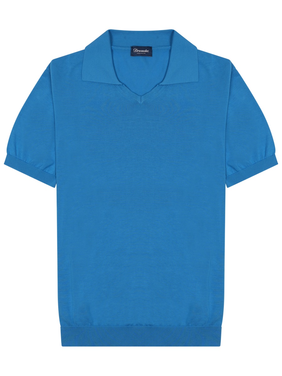 cotton knit polo shirt
D0GN146743 (Drumohr / ポロシャツ ) | Drumohr (ドルモア)