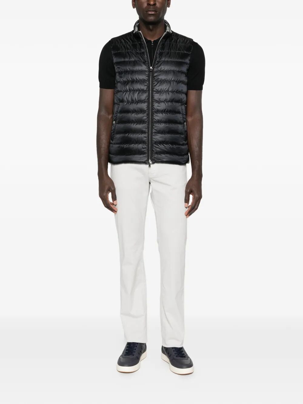 NYLON ULTRALIGHT AND ECOAGE REVERSIBLE VEST PI001320U12020Z9394 (Herno / ベスト ) | Herno (ヘルノ)(1)