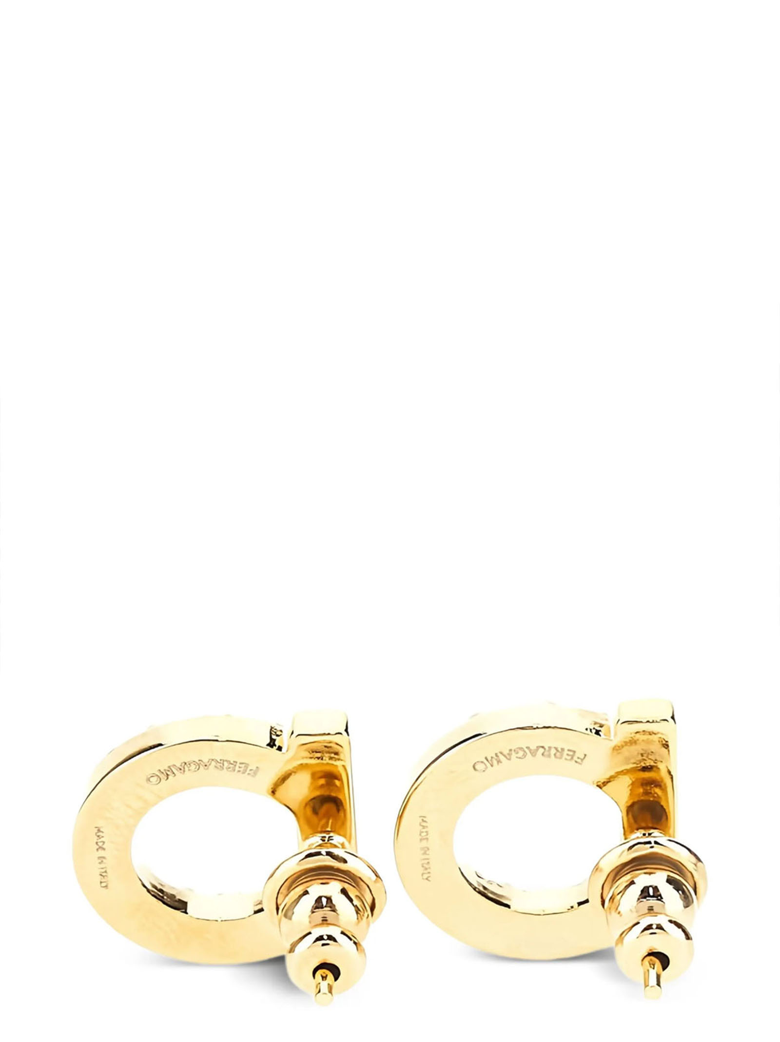 'Gancini' earrings 696581CREAMOROGIOVEL (FERRAGAMO / ピアス・イヤリング ) | FERRAGAMO (フェラガモ)(1)