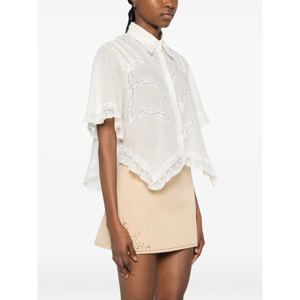 Shirt Ermanno Scervino D482K350APJBN10104 (ERMANNO SCERVINO / シャツ・ブラウス ) | ERMANNO SCERVINO (エルマンノ シェルヴィーノ)(1)