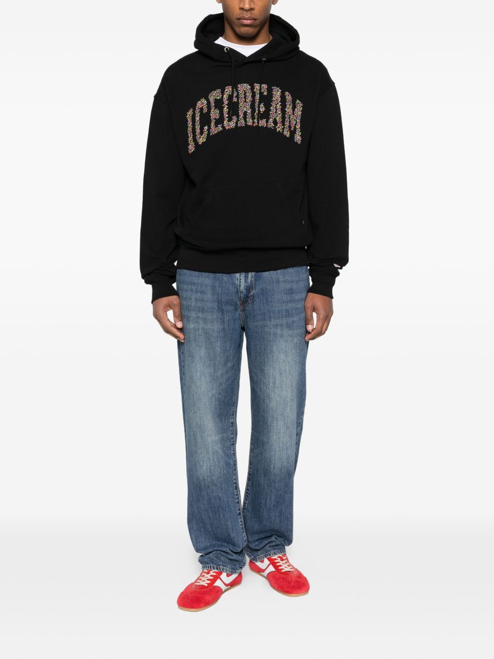 ICECREAM Sweaters Black IC26130BLACK (ICECREAM / スウェット・フーディー ) | ICECREAM (アイスクリーム)(1)