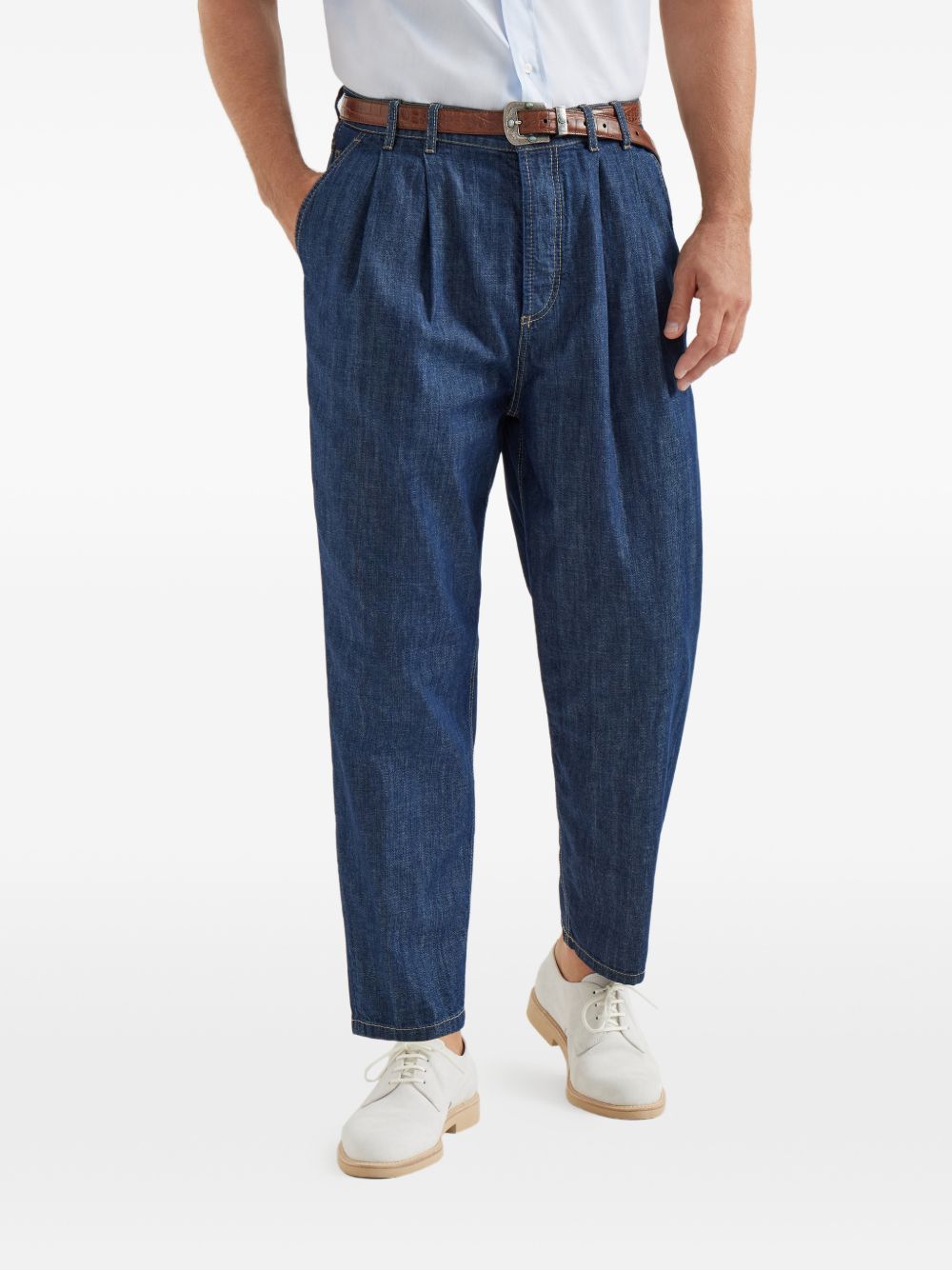 Brunello Cucinelli Jeans Blue MH263K2310C1485 (Brunello Cucinelli / ジーンズ ) | Brunello Cucinelli (ブルネロ・クチネリ)(4)