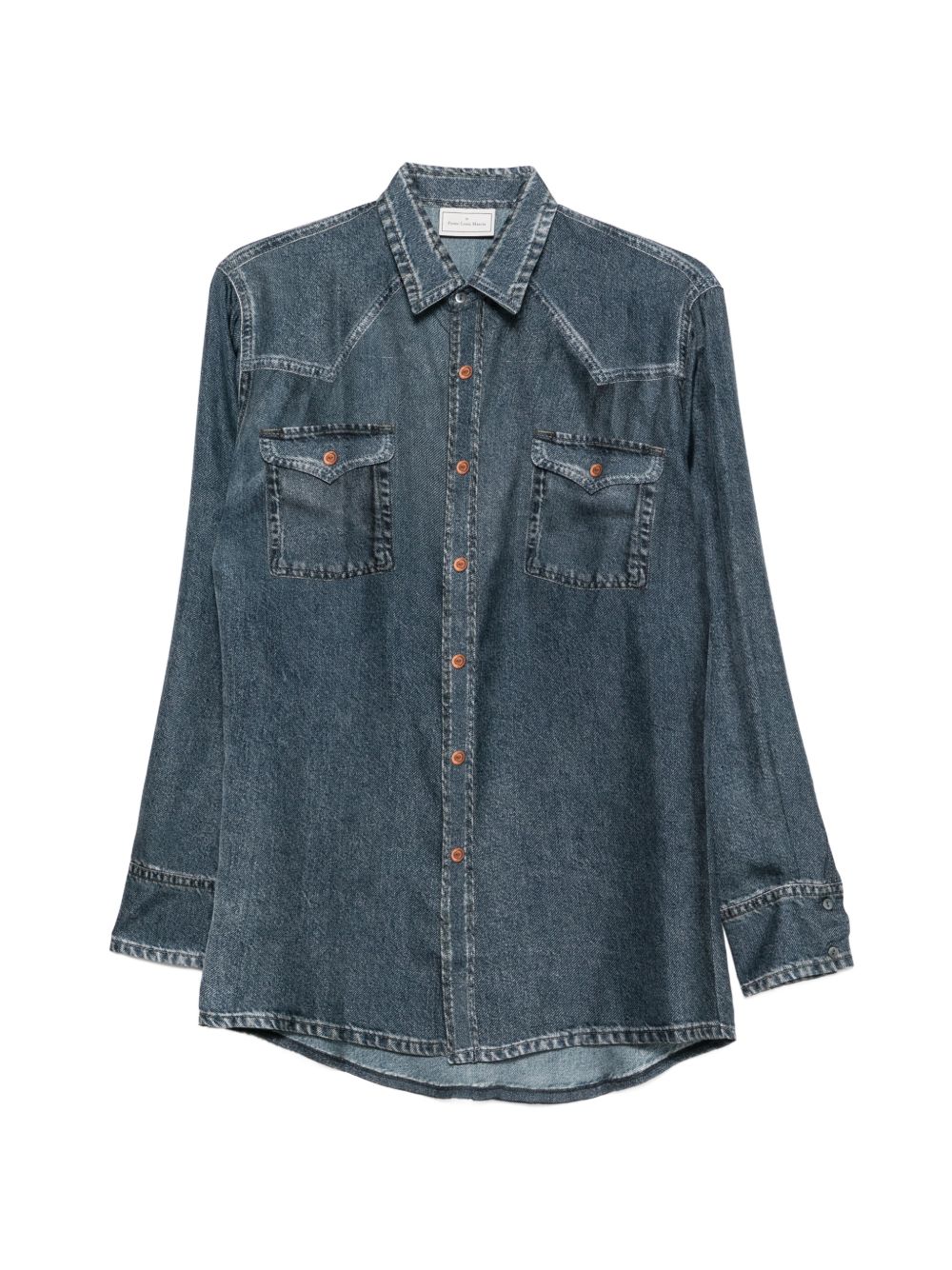 Pierre Louis Mascia Shirts Blue ALOESCML12657101516081 (Pierre-Louis Mascia / シャツ・ブラウス ) | Pierre-Louis Mascia (ピエール=ルイ・マシア)