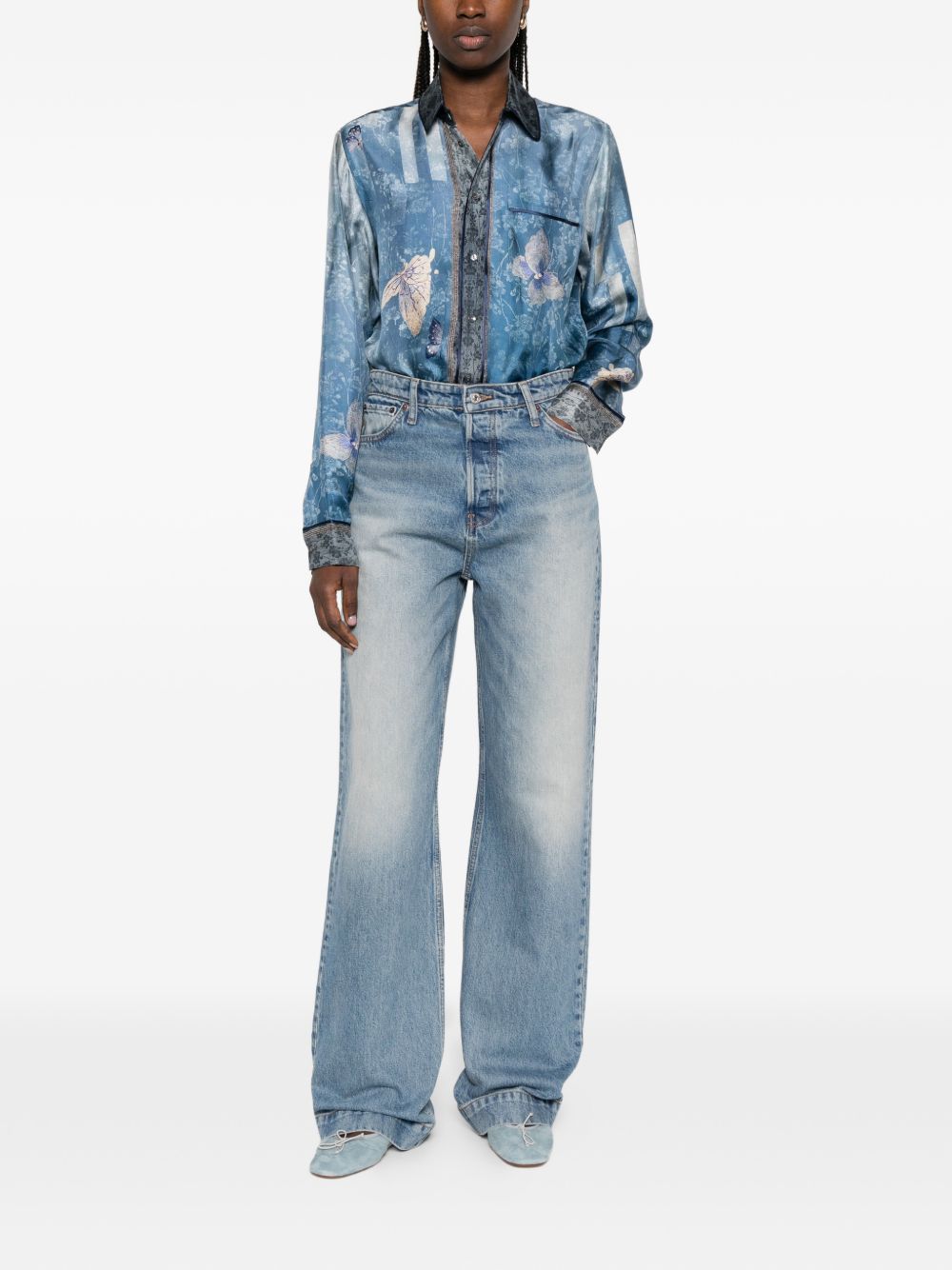 Pierre Louis Mascia Shirts Clear Blue ALOESCML10642101517943 (Pierre-Louis Mascia / シャツ・ブラウス ) | Pierre-Louis Mascia (ピエール=ルイ・マシア)(4)