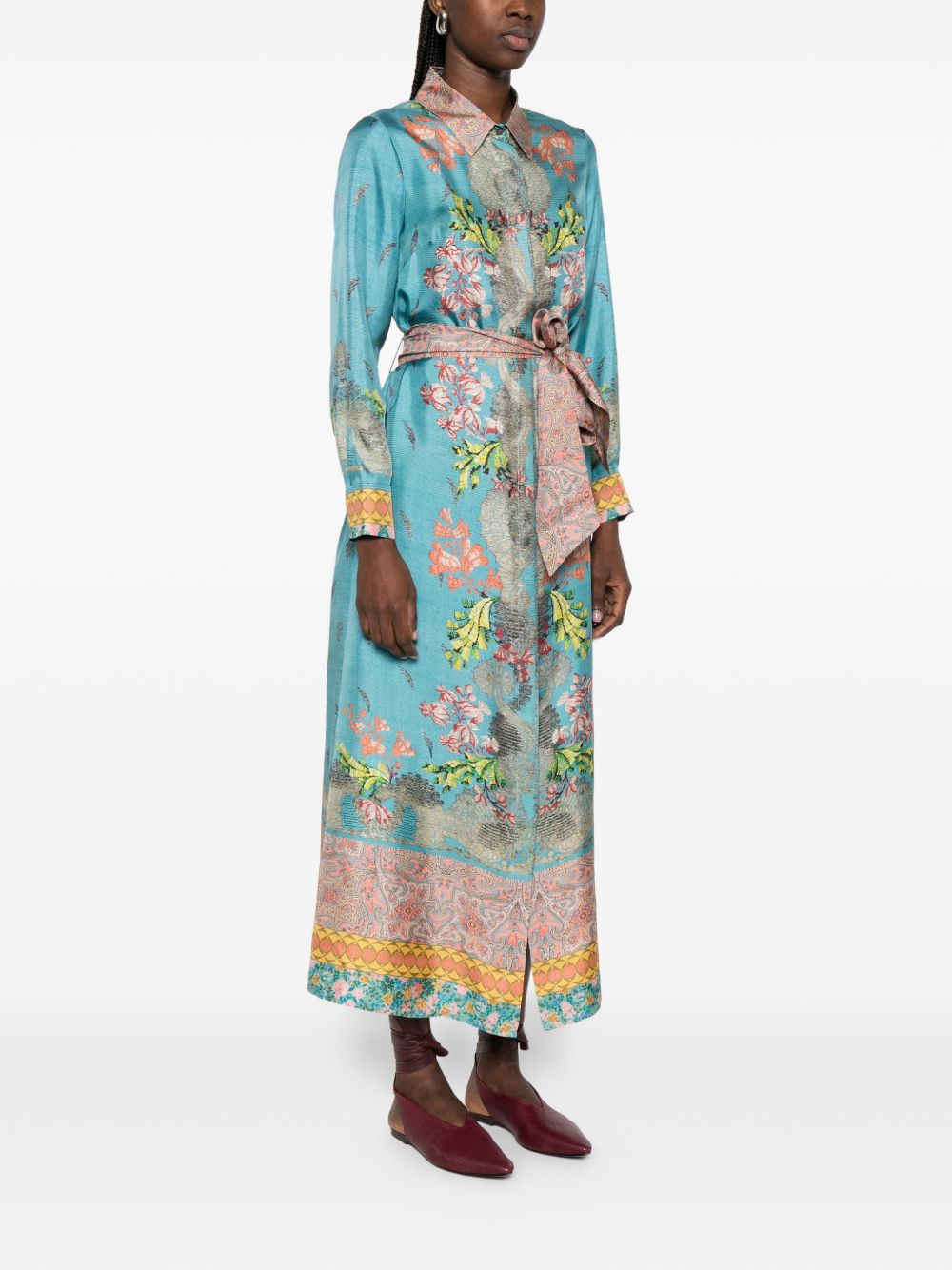 Pierre Louis Mascia Dresses Clear Blue ALOESAB12448101518068 (Pierre-Louis Mascia / ワンピース・ドレス・オールインワン ) | Pierre-Louis Mascia (ピエール=ルイ・マシア)(2)