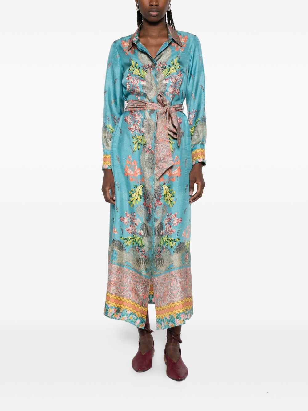 Pierre Louis Mascia Dresses Clear Blue ALOESAB12448101518068 (Pierre-Louis Mascia / ワンピース・ドレス・オールインワン ) | Pierre-Louis Mascia (ピエール=ルイ・マシア)(4)