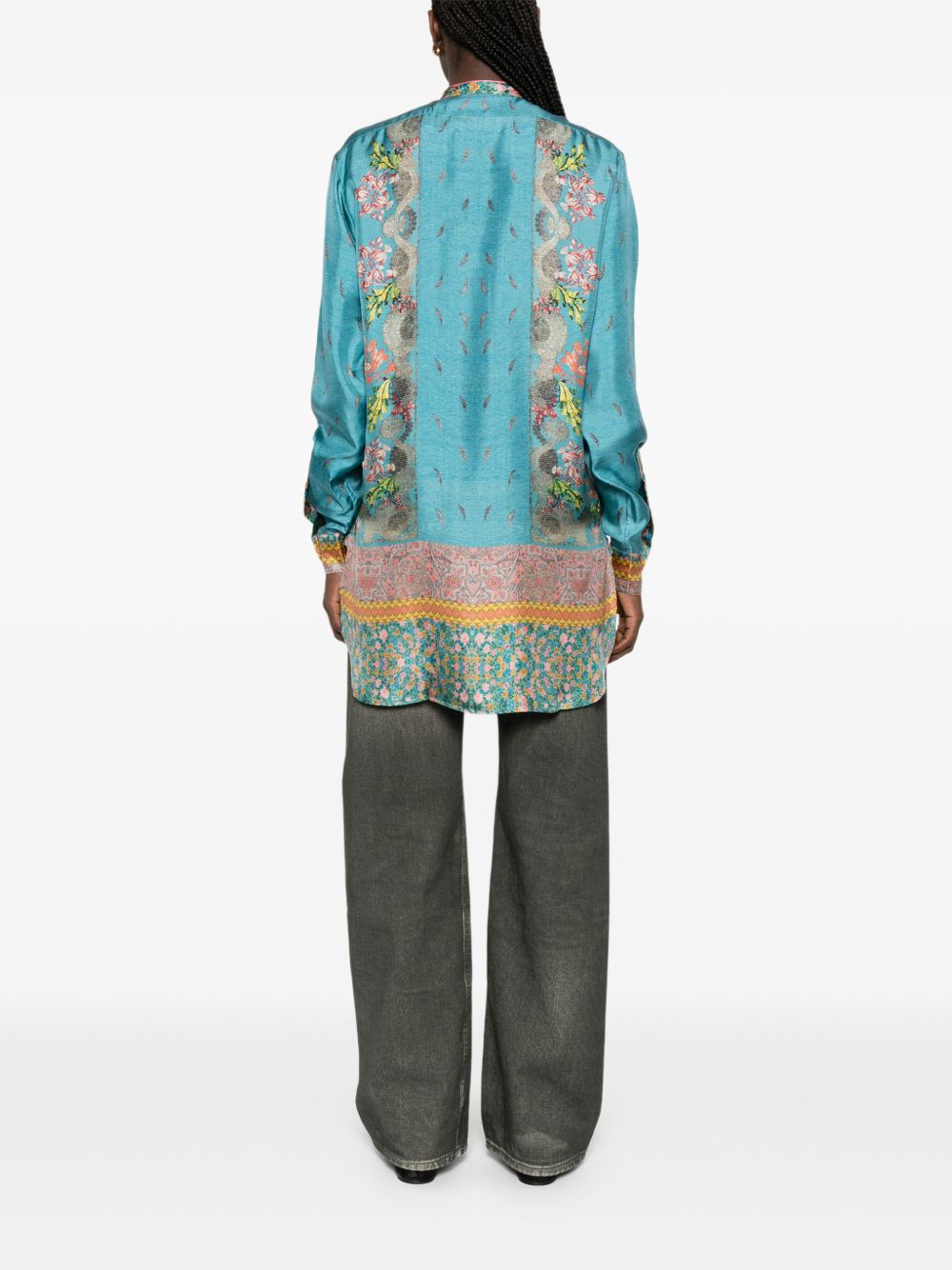 Pierre Louis Mascia Shirts Clear Blue ALOESCML11185101517870 (Pierre-Louis Mascia / シャツ・ブラウス ) | Pierre-Louis Mascia (ピエール=ルイ・マシア)(4)