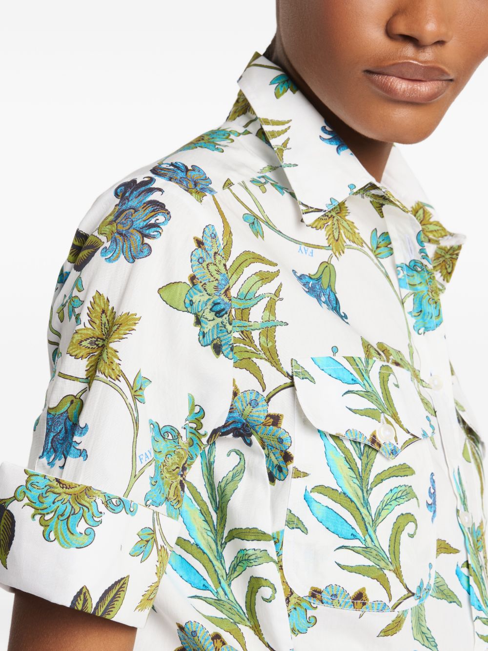 Fay Shirts White NCWA2526000ZGHB001 (Fay / シャツ・ブラウス ) | Fay (フェイ)(2)