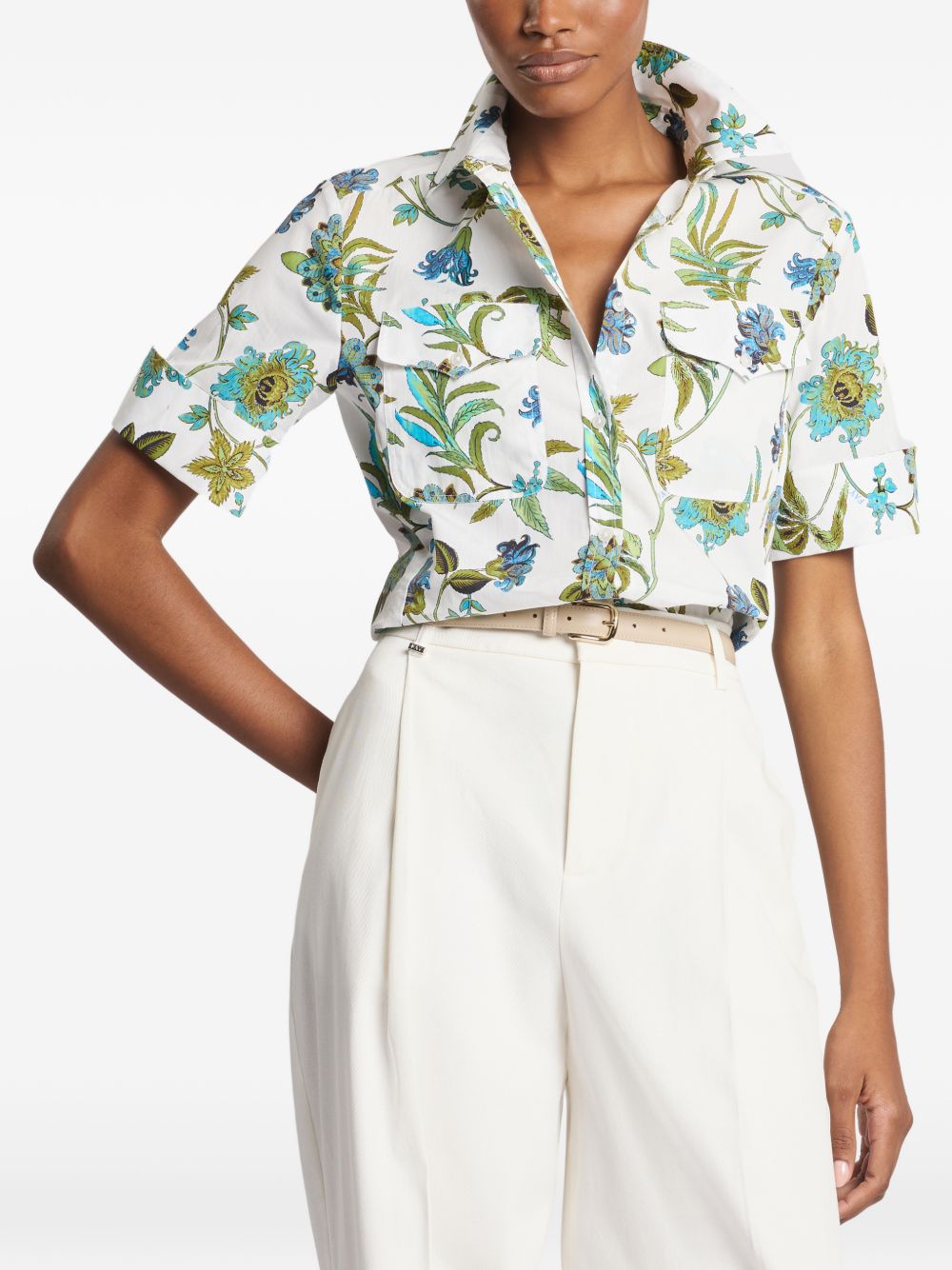 Fay Shirts White NCWA2526000ZGHB001 (Fay / シャツ・ブラウス ) | Fay (フェイ)(4)