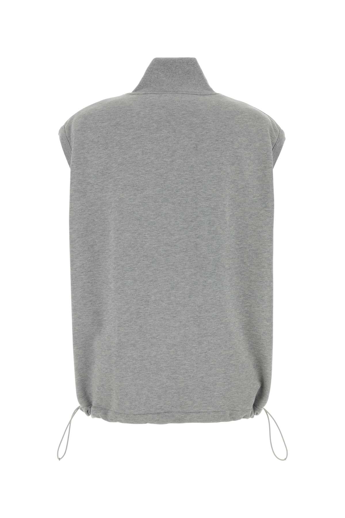 Grey cotton sweatshirt MJT698SOOO13UKF0031 (MIU MIU / ベスト ) | MIU MIU (ミュウミュウ)(1)