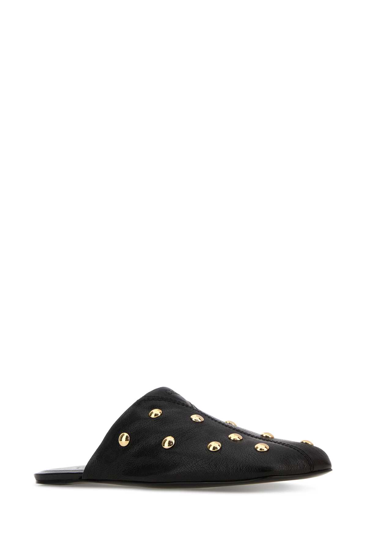 Black leather Rita slippers CH26S16SUR001 (Chloé / サンダル ) | Chloé (クロエ)(1)