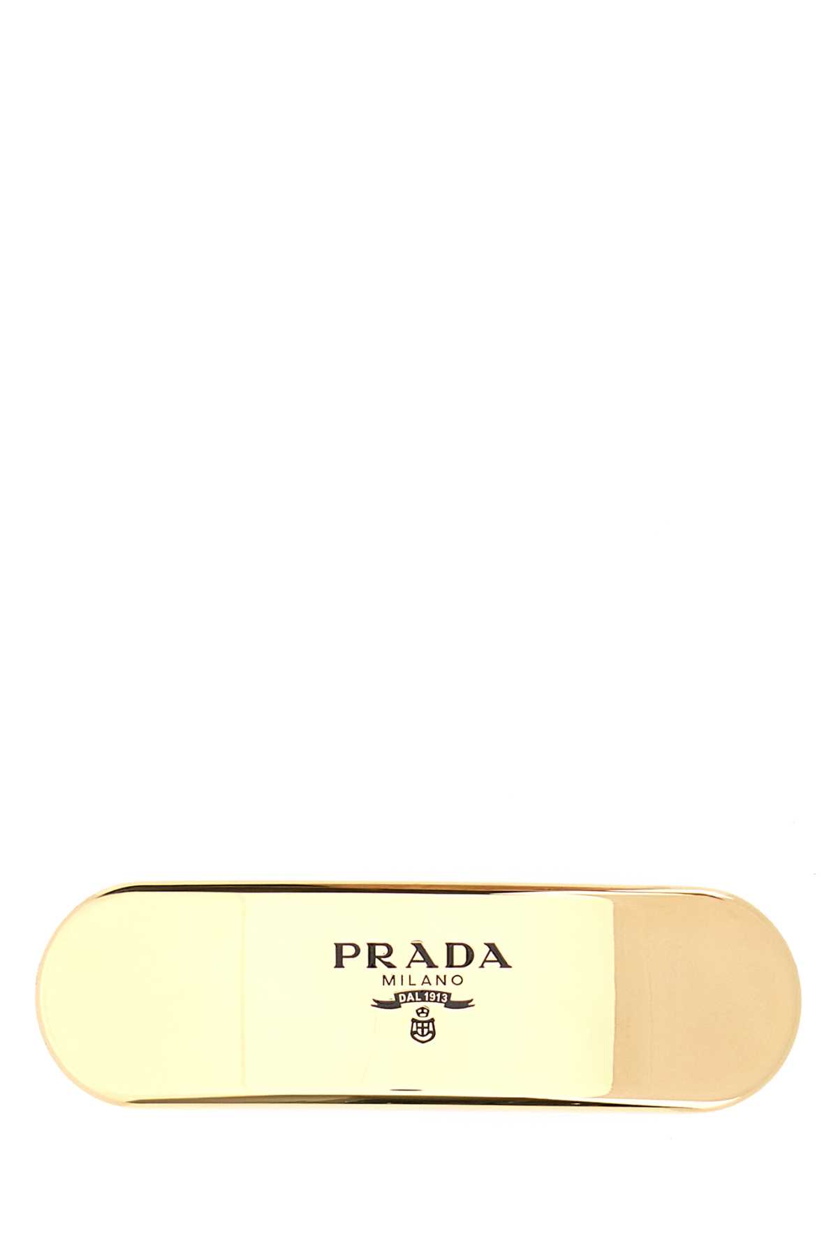 Gold metal hair clip 1IF2672CK7F0056 (Prada / ヘッドアクセサリー ) | Prada (プラダ)