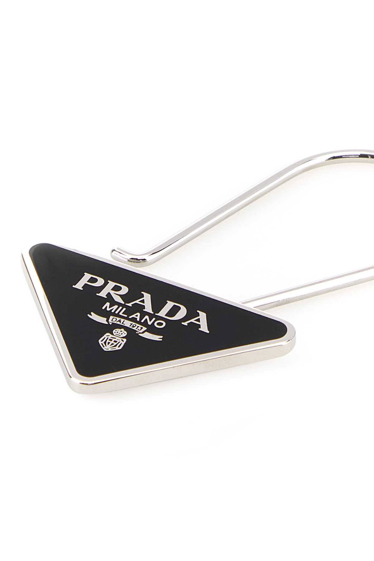 Black metal key ring 2PS06366AF0002 (Prada / キーリング・キーケース ) | Prada (プラダ)(2)