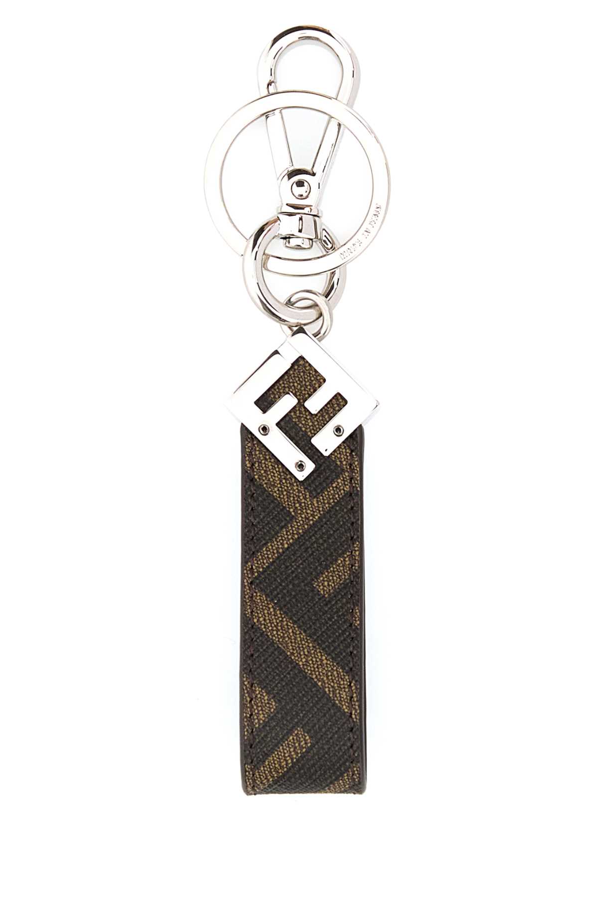 Printed canvas Squared FF key ring 7AP100AFCBF19KW (FENDI / キーリング・キーケース ) | FENDI (フェンディ)(1)