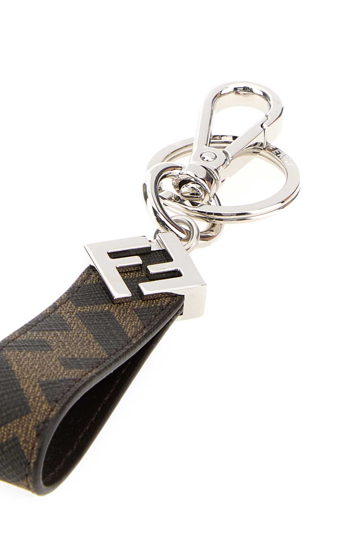 Printed canvas Squared FF key ring 7AP100AFCBF19KW (FENDI / キーリング・キーケース ) | FENDI (フェンディ)(2)