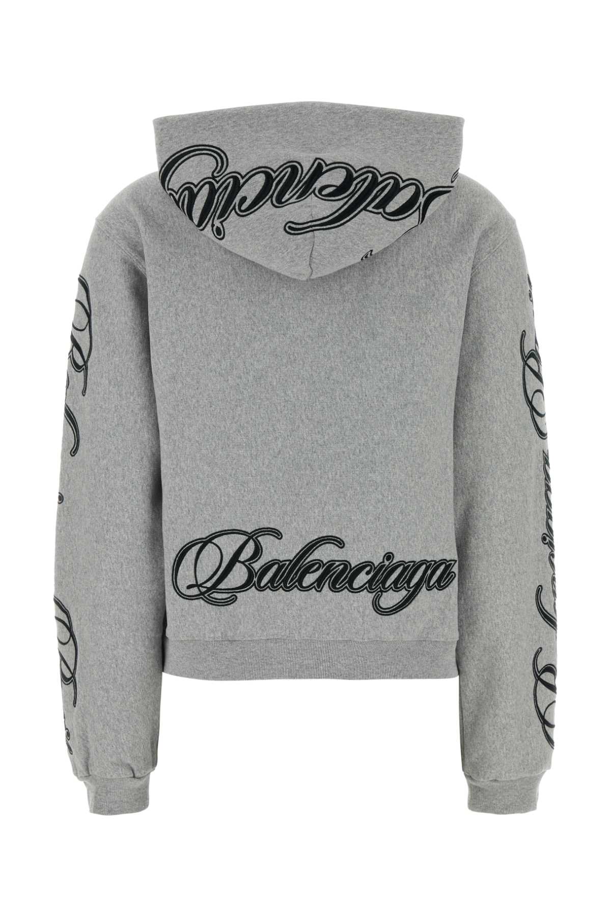 Grey cotton sweatshirt 851236TTVM82569 (Balenciaga / スウェット・フーディー ) | Balenciaga (バレンシアガ)(1)