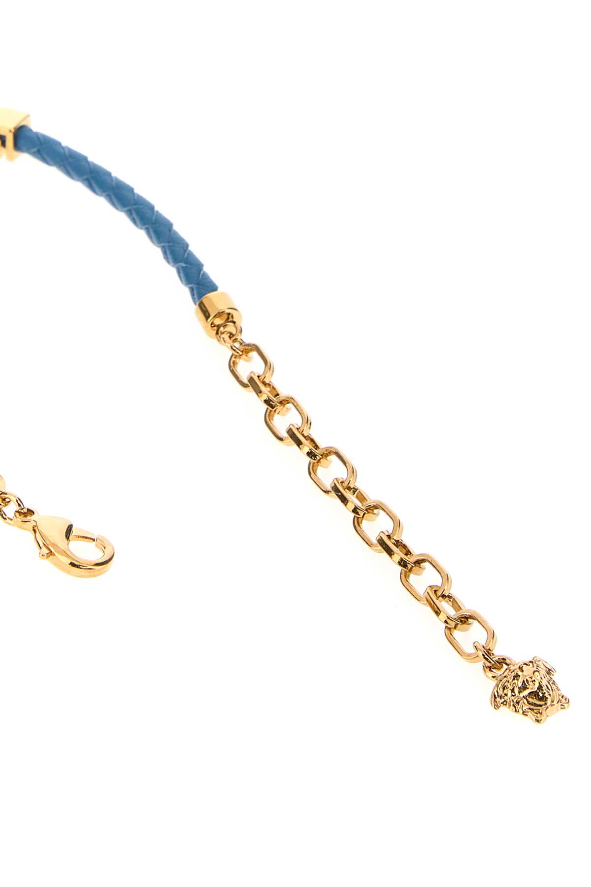 Light blue leather bracelet 10227921A006371UF9V (VERSACE / ブレスレット ) | VERSACE (ヴェルサーチェ)(2)