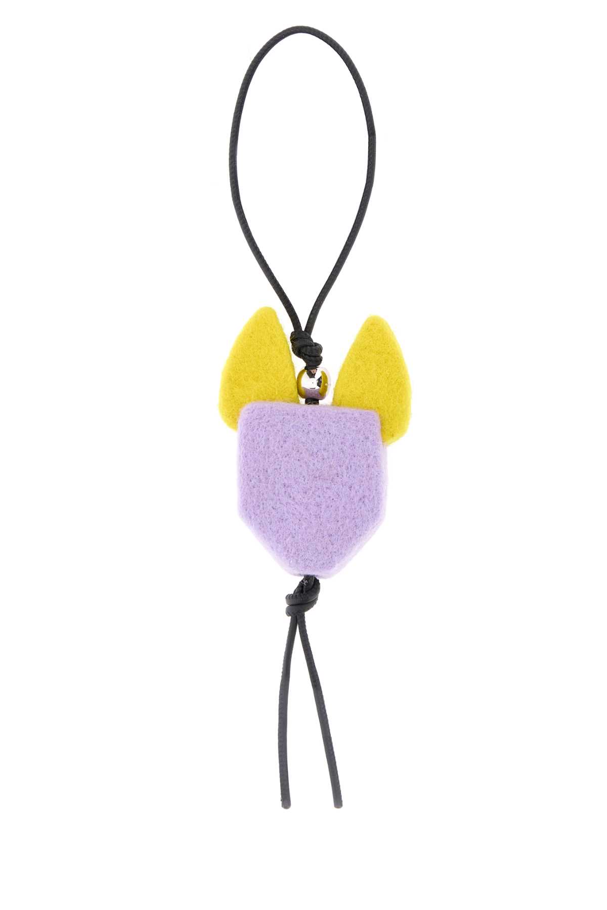 Multicolor felt Cat key ring C621232XPAPURPLEYELLOW (LOEWE / キーリング・キーケース ) | LOEWE (ロエベ)(1)