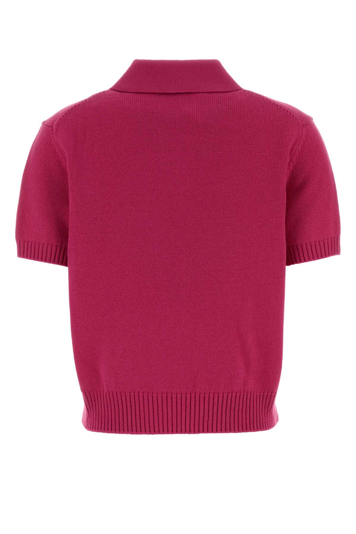 Fuchsia wool blend polo shirt BWL0084ZTA675 (GIVENCHY / ニット・セーター・カーディガン ) | GIVENCHY (ジバンシィ)(1)