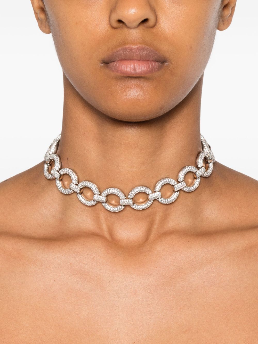 SELF PORTRAIT Bijoux Silver AW25618NSLSLV (self-portrait / ネックレス ) | self-portrait (セルフ・ポートレイト)(1)