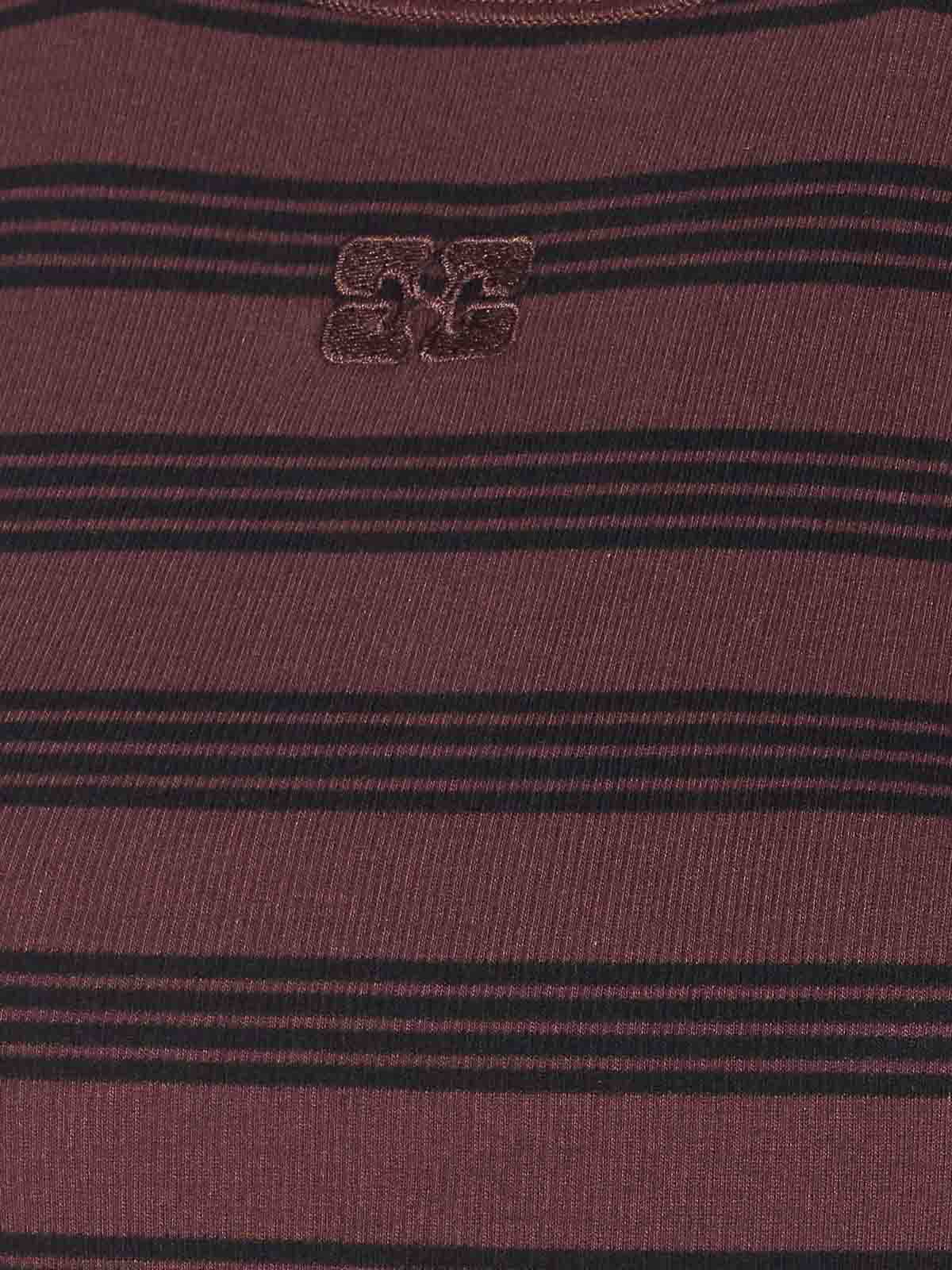 Brown And Black Tank Top A105004900B (GANNI / タンクトップ・キャミソール ) | GANNI (ガニー)(2)