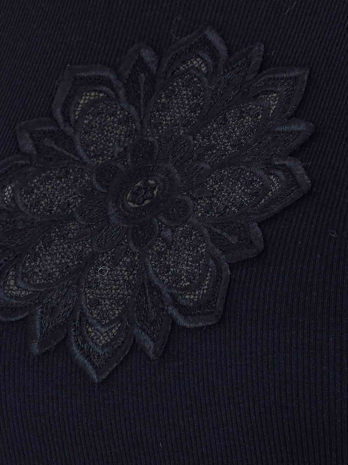 Black Tank Top 261TP209000006 (TWINSET / タンクトップ・キャミソール ) | TWINSET (ツインセット)(2)