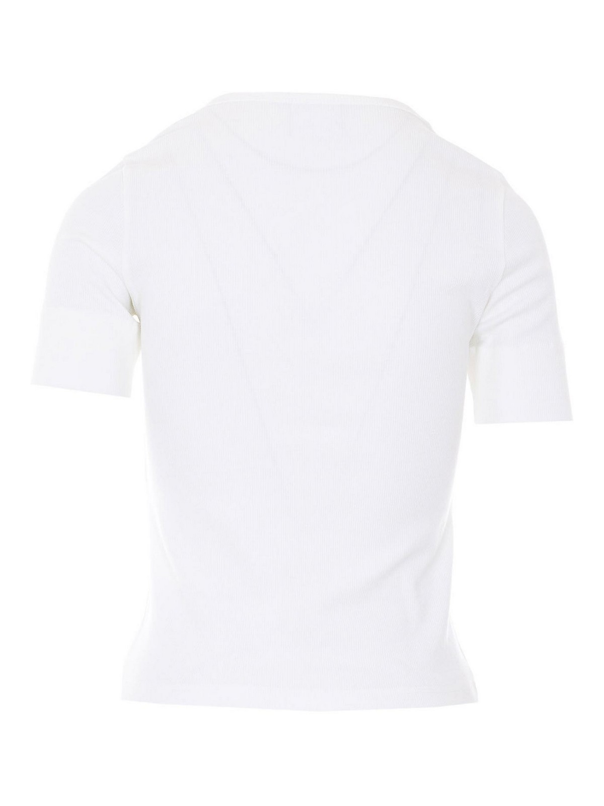 Heritage White Buttoned 90S Top 126JTS233JS01940001 (Courrèges / Tシャツ・カットソー ) | Courrèges (クレージュ)(1)