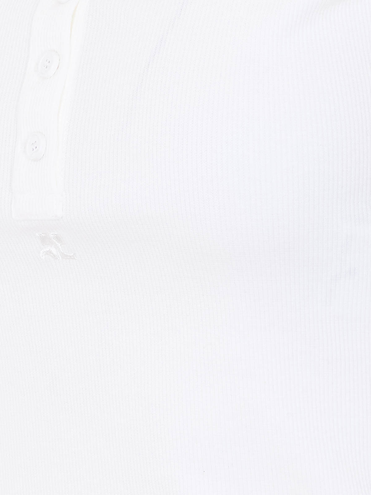 Heritage White Buttoned 90S Top 126JTS233JS01940001 (Courrèges / Tシャツ・カットソー ) | Courrèges (クレージュ)(2)