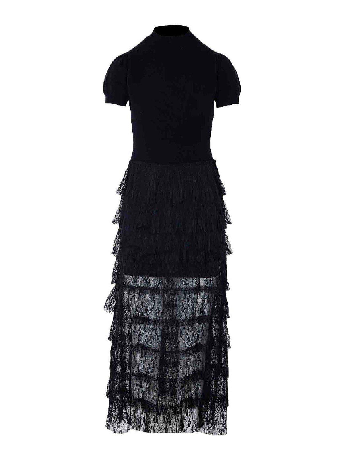 Black Dress 261TP316300006 (TWINSET / ワンピース・ドレス・オールインワン ) | TWINSET (ツインセット)