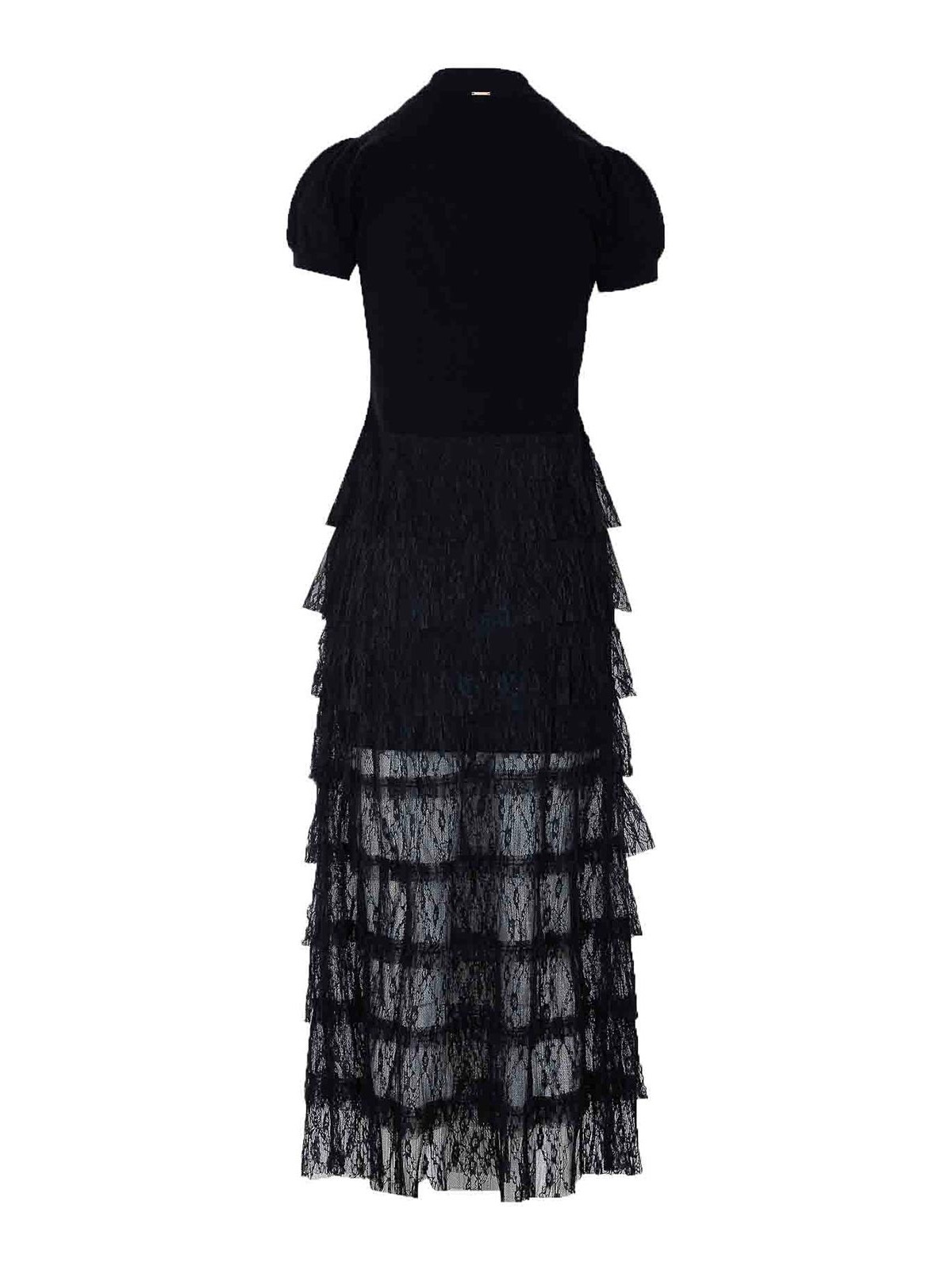 Black Dress 261TP316300006 (TWINSET / ワンピース・ドレス・オールインワン ) | TWINSET (ツインセット)(1)