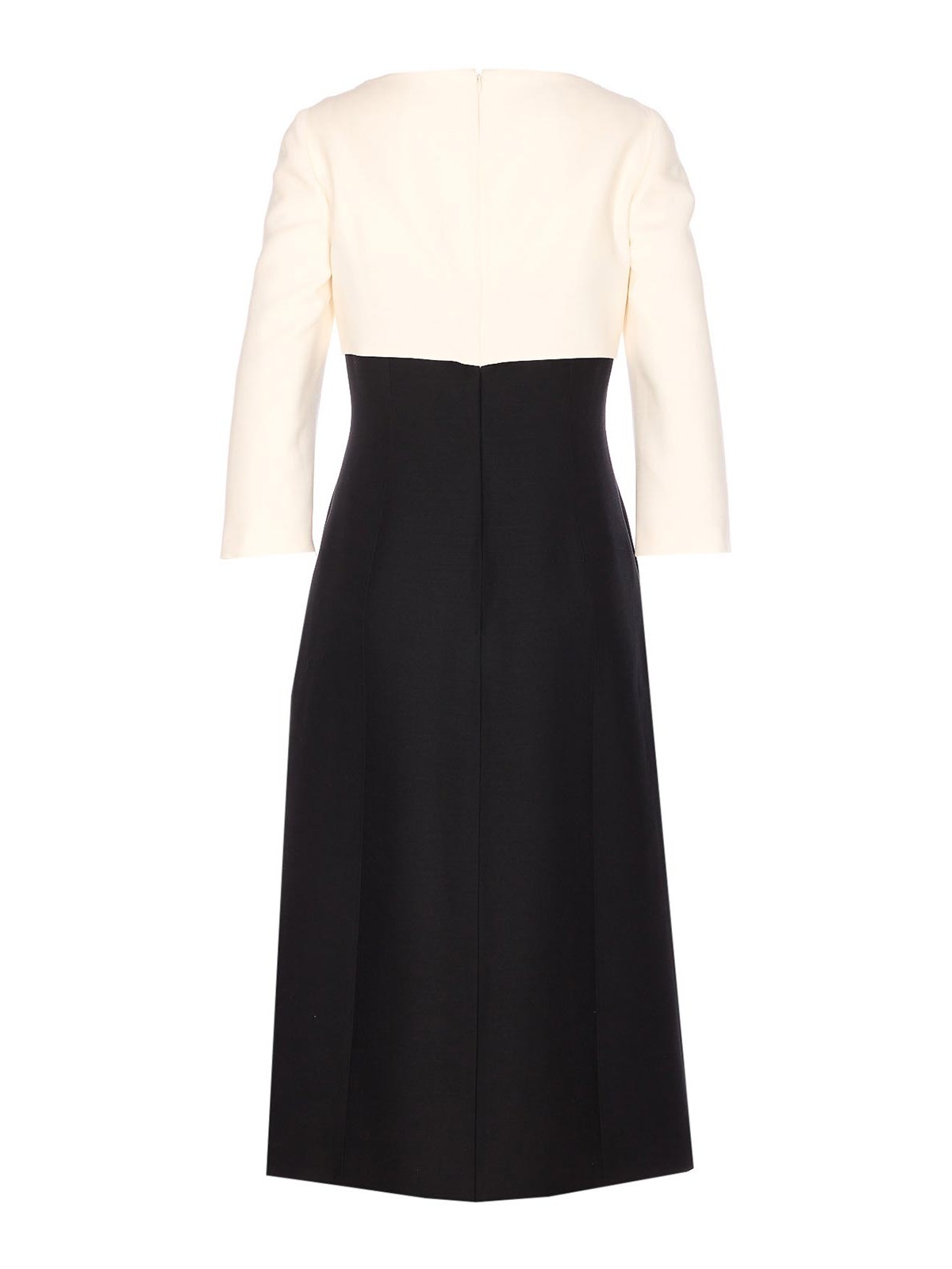 Black And White Midi Dress VAJR01CF0NA (Valentino Garavani / ワンピース・ドレス・オールインワン ) | Valentino Garavani (ヴァレンティノ)(1)