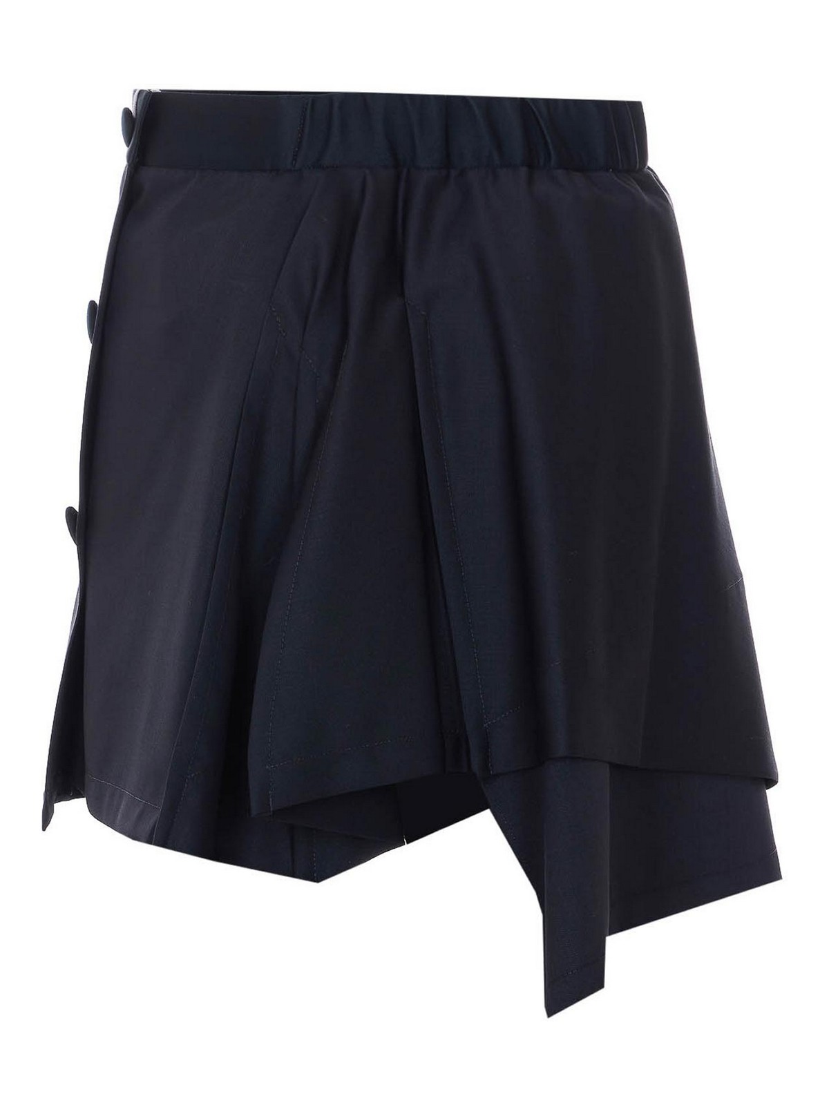Black Marta Kilt Asymmetrical Skirt 1F020005W01CLN401 (Vivienne Westwood / スカート ) | Vivienne Westwood (ヴィヴィアン・ウェストウッド)(1)