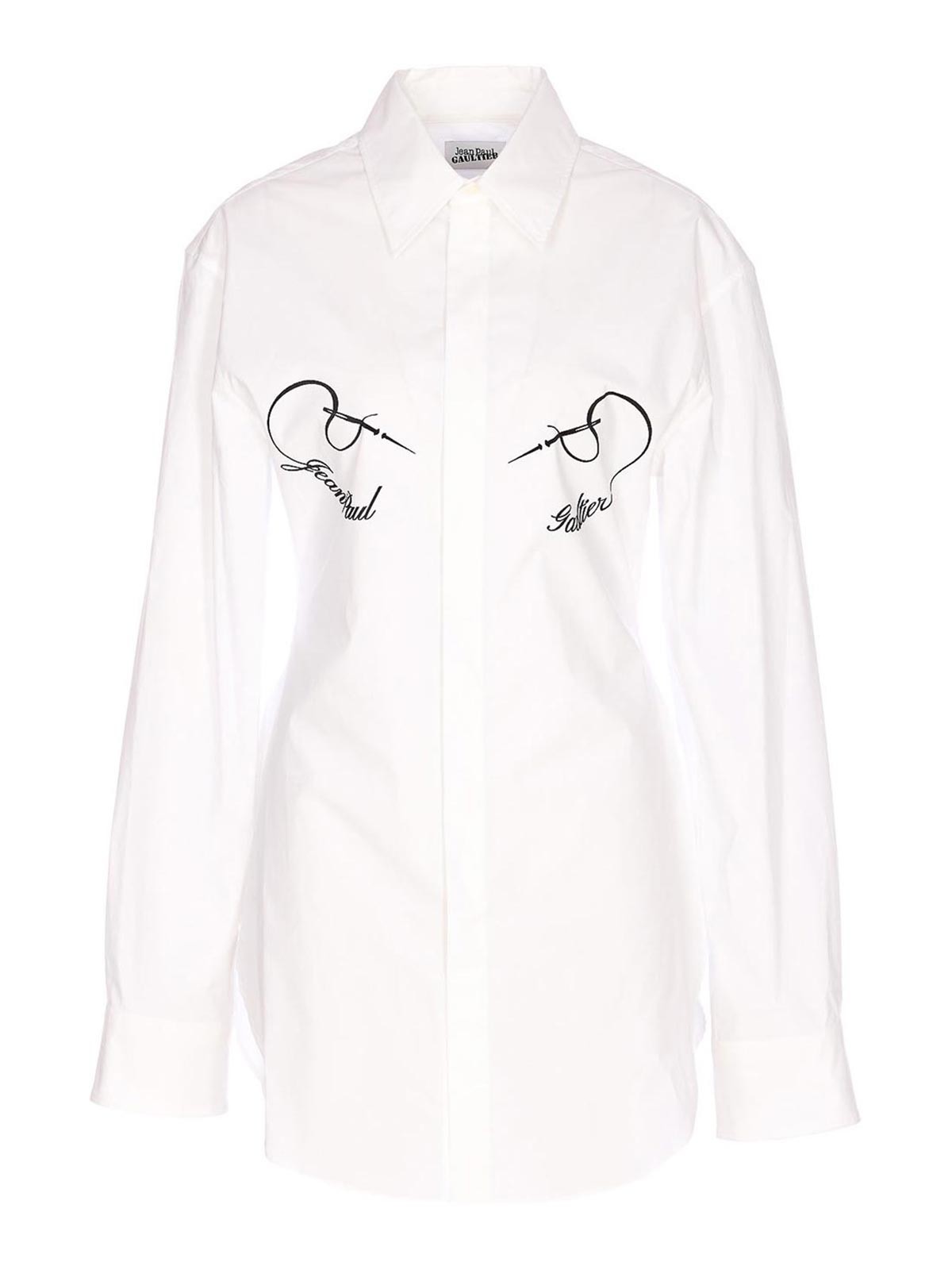 White Shirt With Frontal Buttons Closure ST050C0710100 (Jean Paul GAULTIER / シャツ・ブラウス ) | Jean Paul GAULTIER (ジャンポール ゴルチエ)