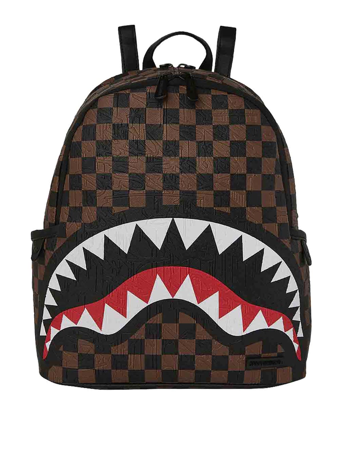 Brown Check 2 Backpack B8233CHECK2EMBOSSSAVAGE (SPRAYGROUND / バックパック ) | SPRAYGROUND (スプレーグラウンド)