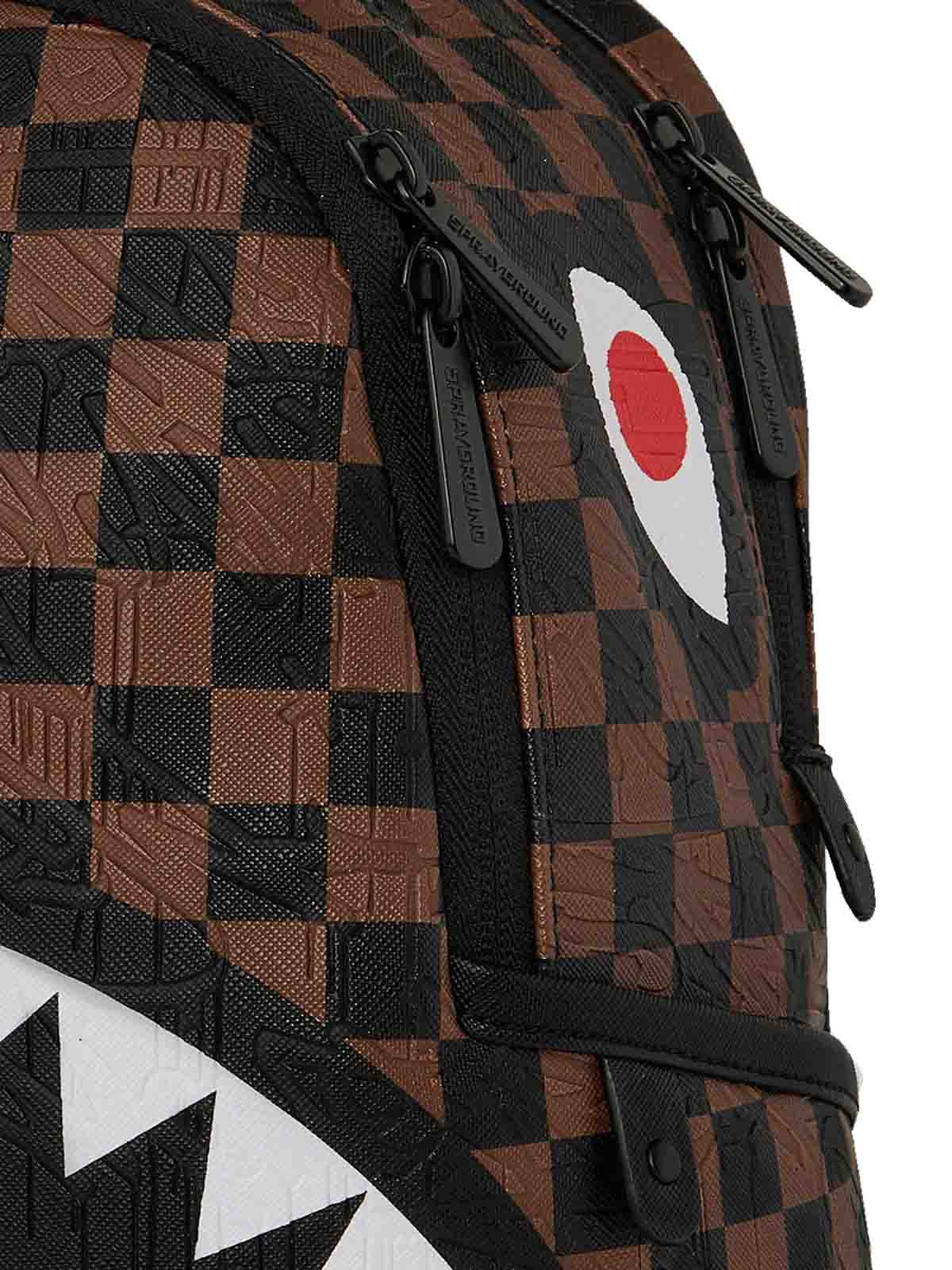Brown Check 2 Backpack B8233CHECK2EMBOSSSAVAGE (SPRAYGROUND / バックパック ) | SPRAYGROUND (スプレーグラウンド)(3)