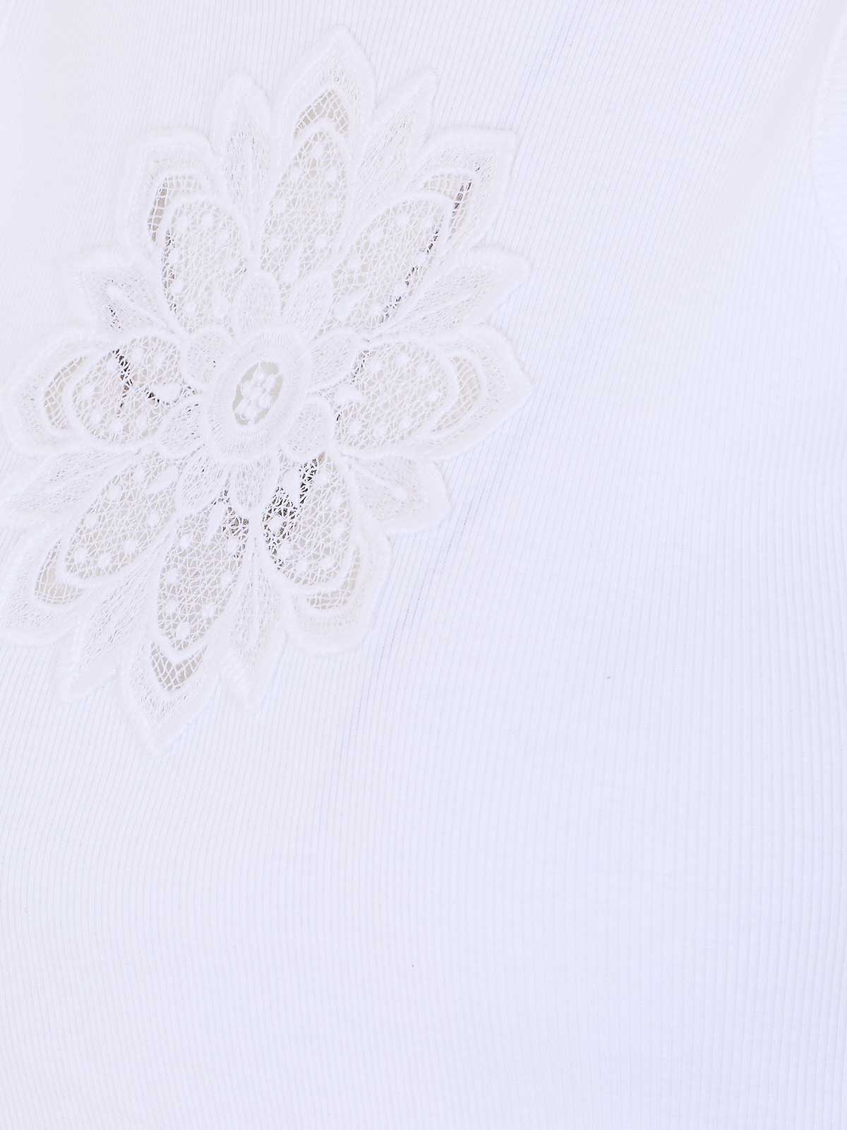 White Top 261TP209000001 (TWINSET / タンクトップ・キャミソール ) | TWINSET (ツインセット)(2)