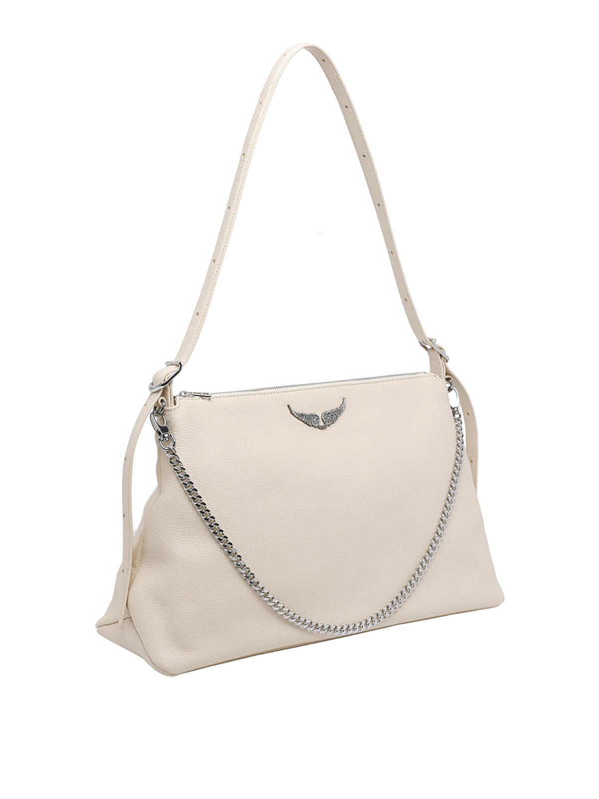 Ivory Jim Shoulder Bag LWBA04310100 (ZADIG & VOLTAIRE / ハンドバッグ・ショルダーバッグ ) | ZADIG & VOLTAIRE (ザディグ エ ヴォルテール)(1)