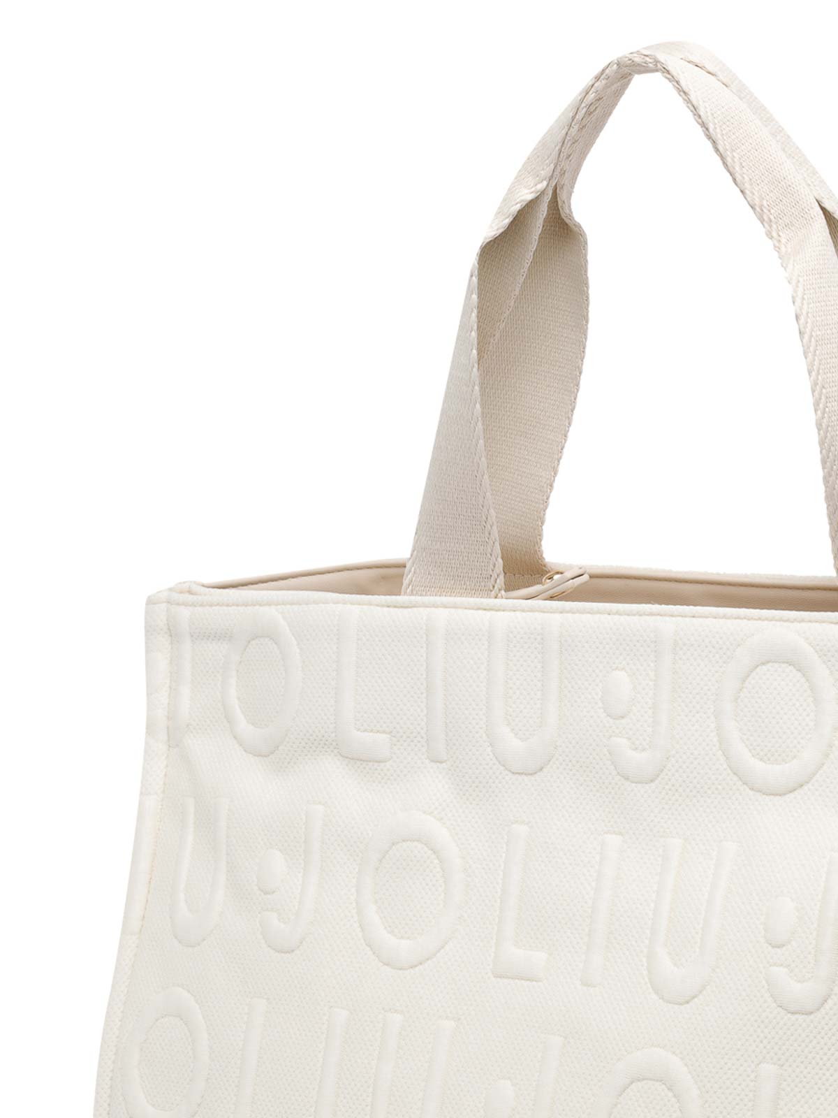 White Logo Tote Bag 2A6026T0300X0757 (LIU•JO / トートバッグ ) | LIU•JO (リュー・ジョー)(3)