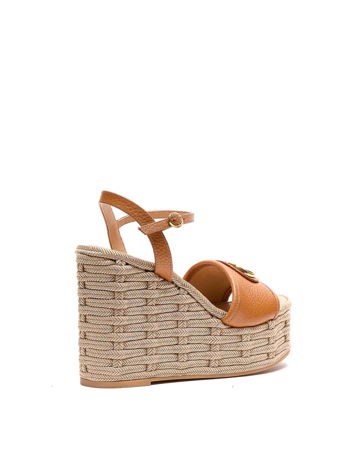 Almond Beige Vlogo Signature Wedge Sandals S0LY9DTWKEL (Valentino Garavani / サンダル ) | Valentino Garavani (ヴァレンティノ)(1)