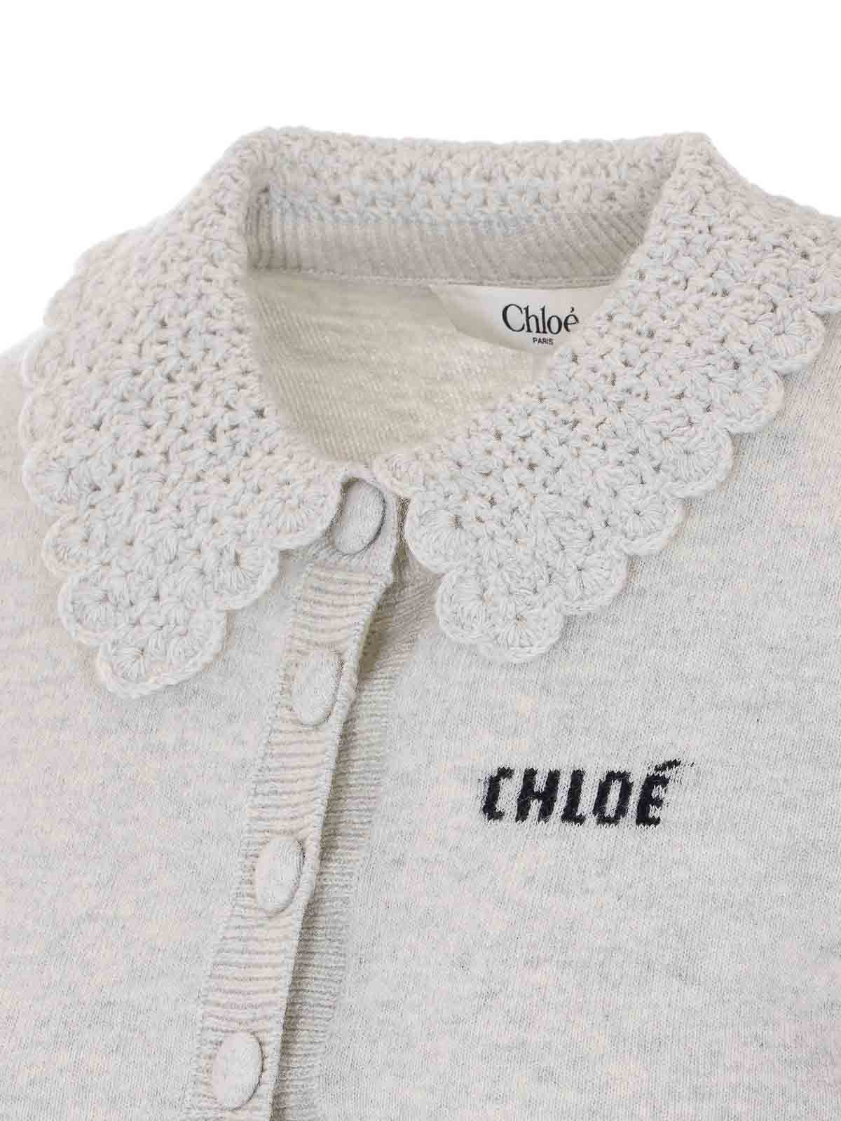 Adherent Cardigan With Logo 26SMC0353000N (Chloé / ニット・セーター・カーディガン ) | Chloé (クロエ)(2)
