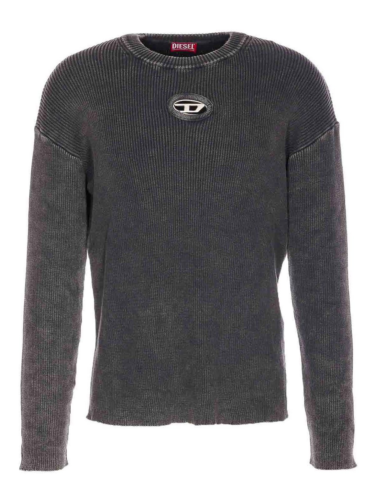 Grey K-Darren-D Sweater A220130AKBQ900 (Diesel / ニット・セーター・カーディガン ) | Diesel (ディーゼル)