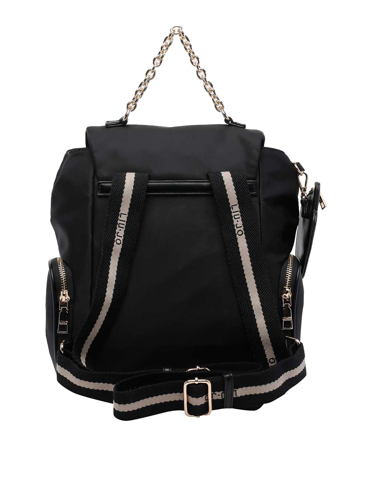 Black Logo Backpack AA6174T382A22222 (LIU•JO / バックパック ) | LIU•JO (リュー・ジョー)(2)
