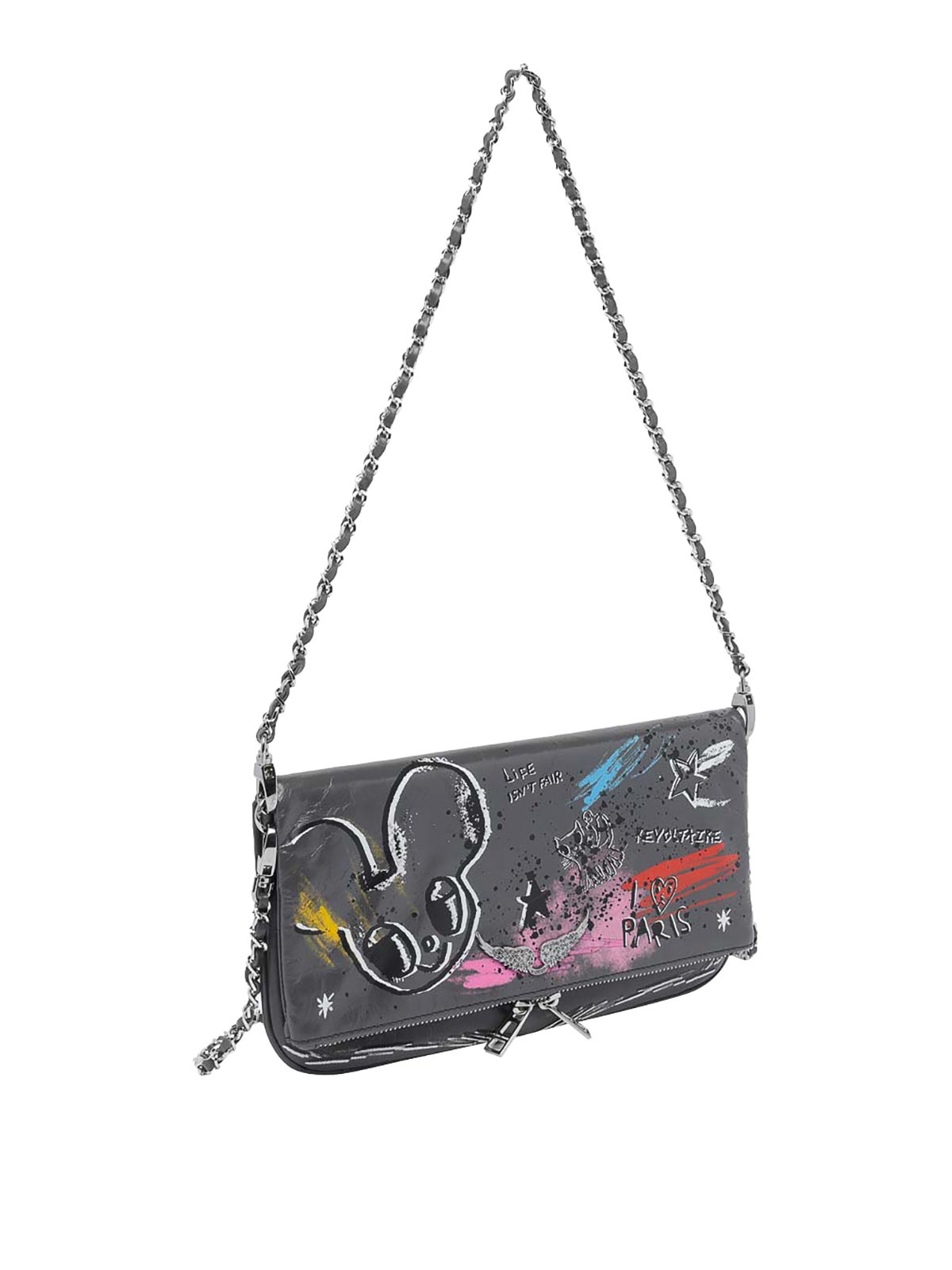 Grey Rock Humberto Crossbody Bag LWBA04250098 (ZADIG & VOLTAIRE / ハンドバッグ・ショルダーバッグ ) | ZADIG & VOLTAIRE (ザディグ エ ヴォルテール)(1)