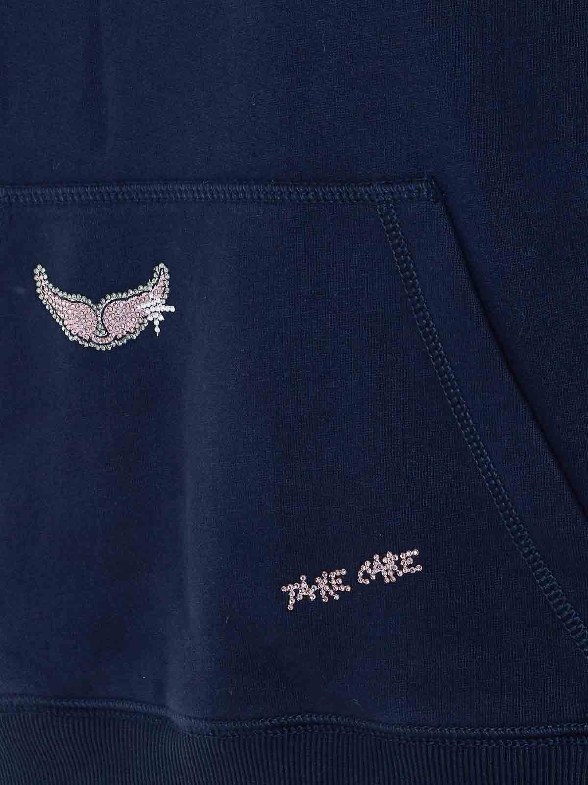 Blue Geogy Hoodie JWSS01690404 (ZADIG & VOLTAIRE / スウェット・フーディー ) | ZADIG & VOLTAIRE (ザディグ エ ヴォルテール)(2)