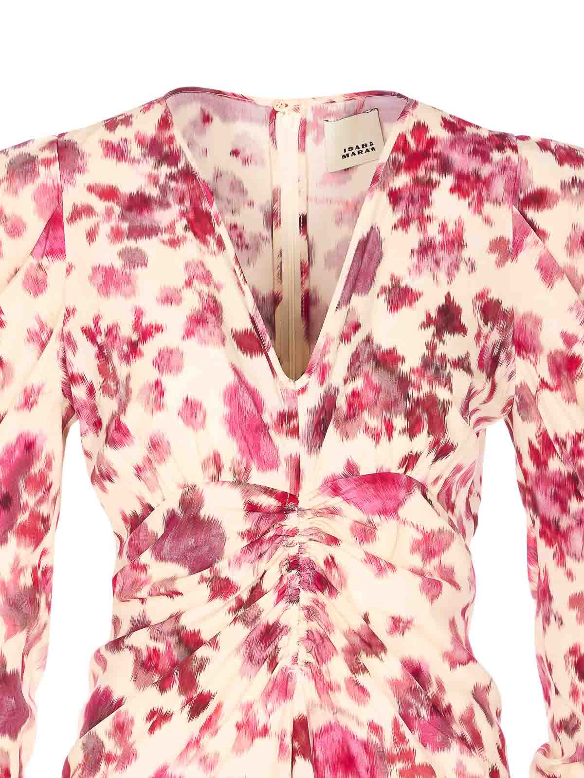 Multicolor Albini Dress RO0011FAD1J11I40 (Isabel Marant / ワンピース・ドレス・オールインワン ) | Isabel Marant (イザベル マラン)(3)