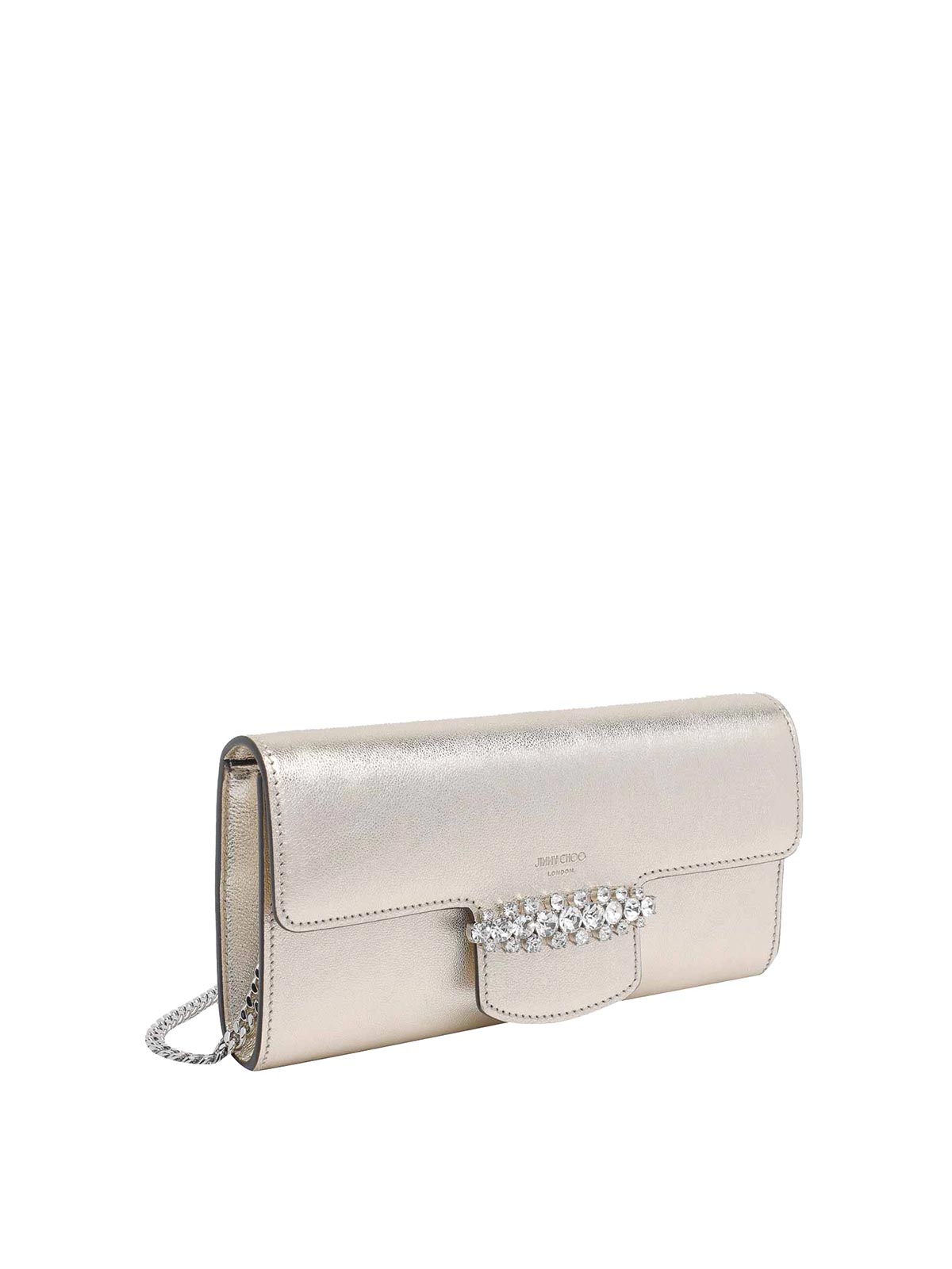 Gold Bing Chain Wallet BINGWALLETCHAINAZJ (JIMMY CHOO / 財布・カードケース ) | JIMMY CHOO (ジミー チュウ)(1)